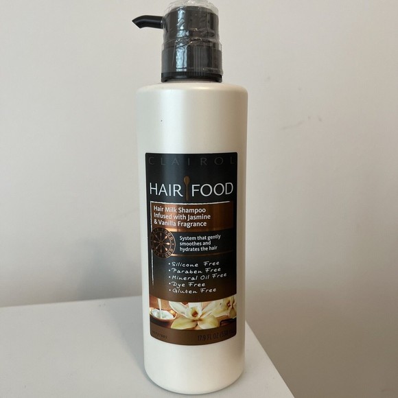 Hair Food Hair Hair Food Vanilla Bean Jasmine Hair Milk Shampoo Dye